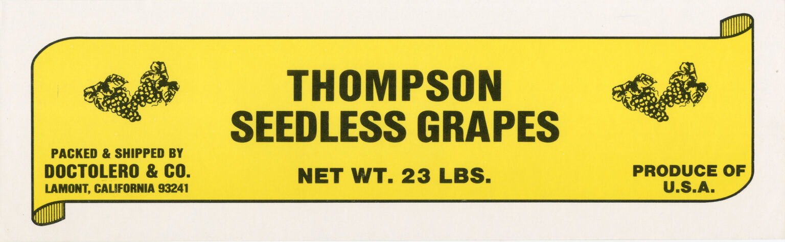 Thompson Seedless Grapes